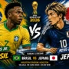 Brasil vs Jepang