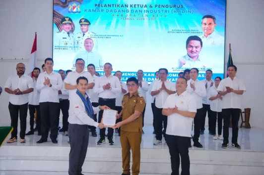 pelantikan kadin belu