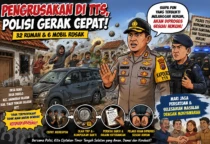 pengrusakan TTS