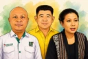 tiga anggota dewan TTU
