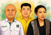 tiga anggota dewan TTU