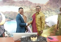 wagub NTT dan delegasi tiles