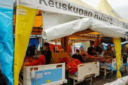 pasien gempa