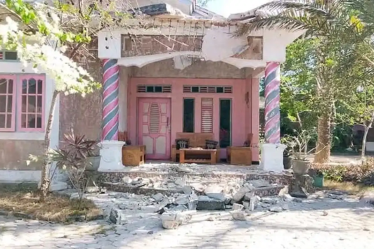 rumah rusak di SBD